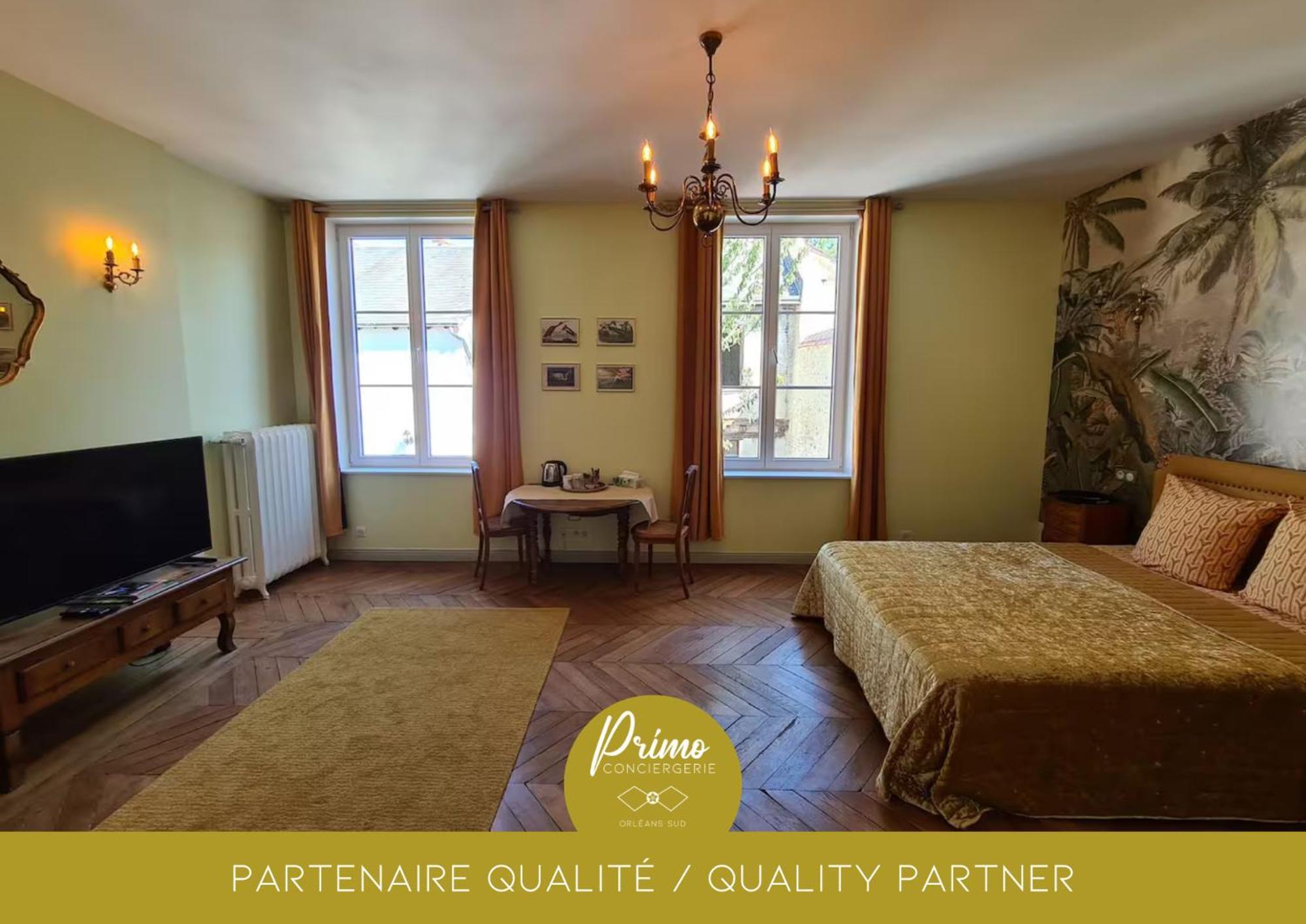 Domaine De Charme Au Coeur D'Orleans Classe 3 Etoiles - Bords De Loire - 21 Couchages Avec Parkings Prives Екстер'єр фото